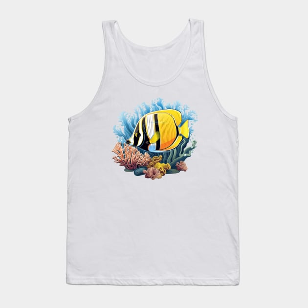 Butterflyfish Tank Top by zooleisurelife